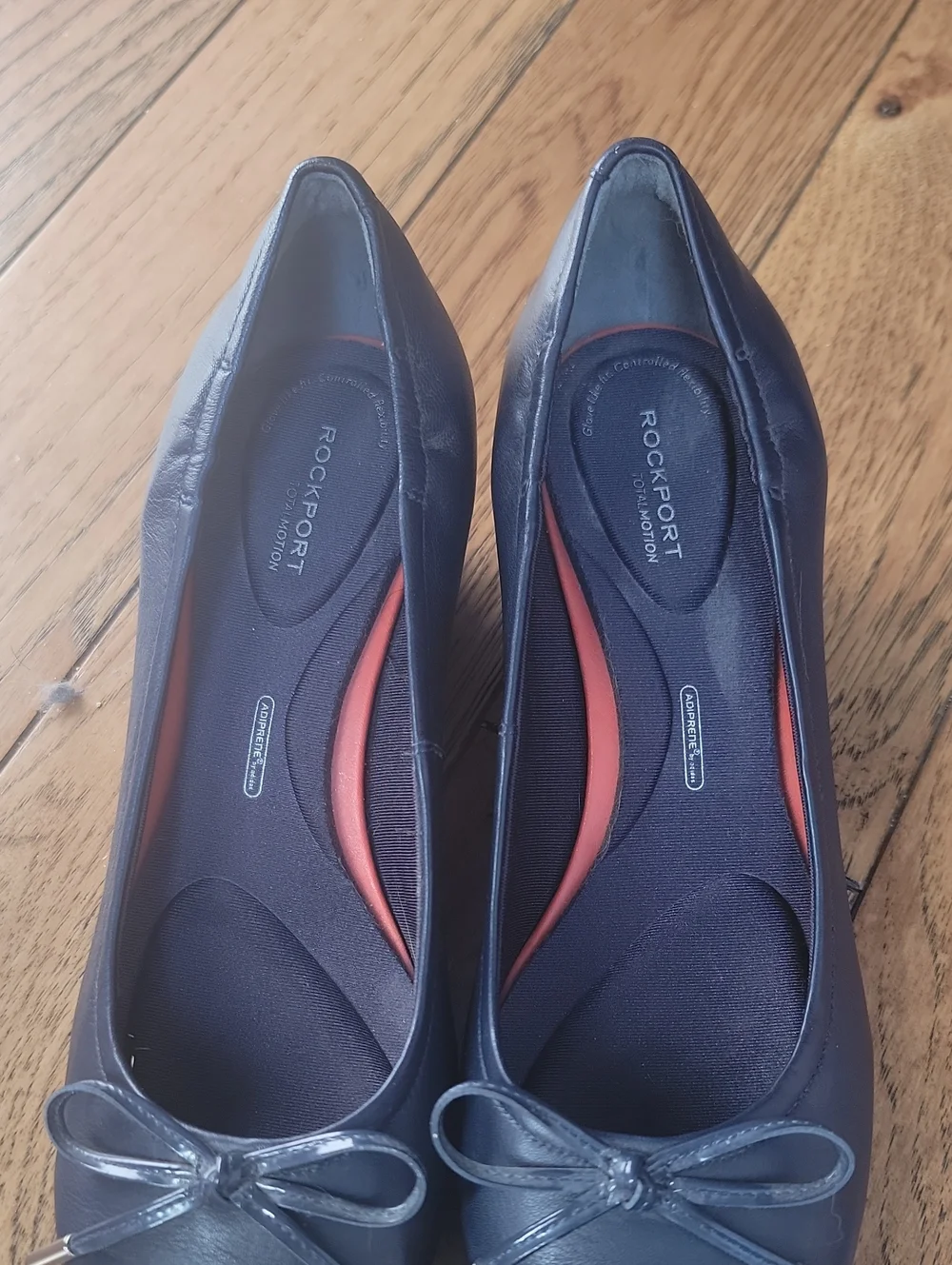 Classic Rockport Total Motion Blue Women's Wedge Ballet Pumps